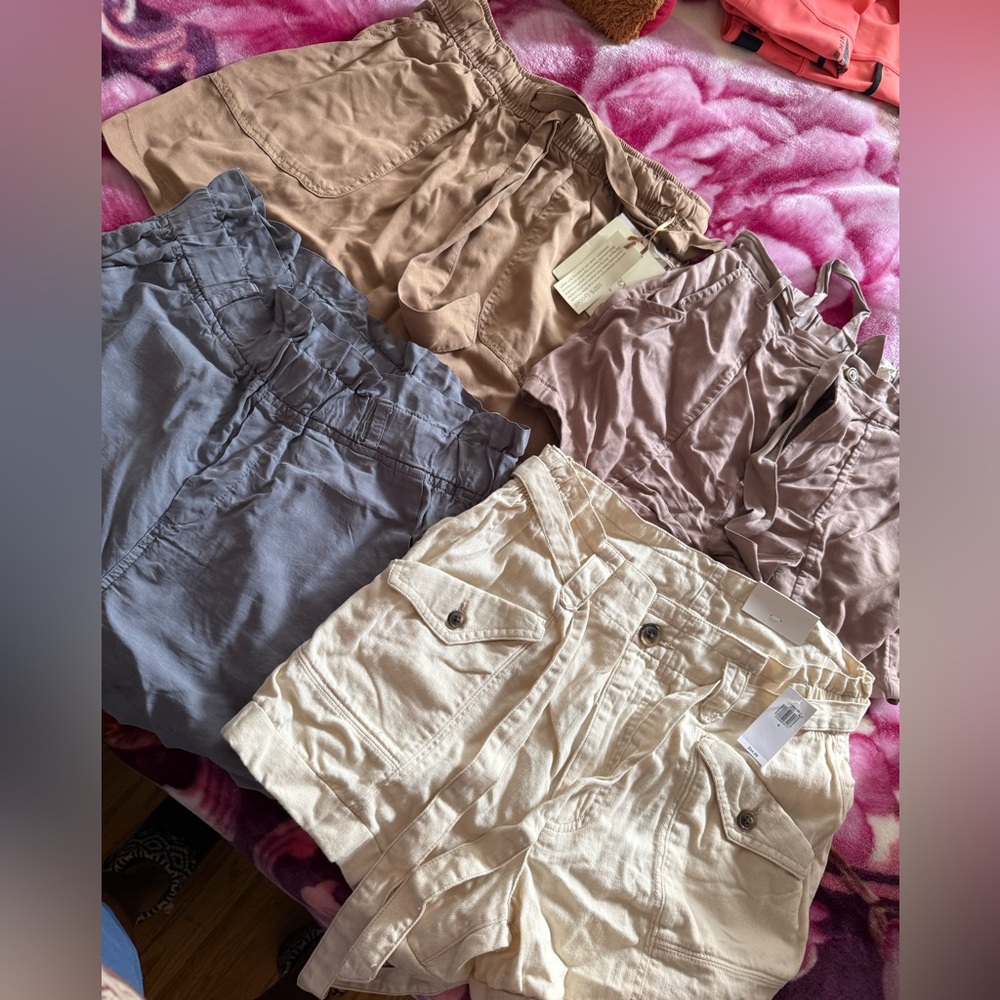 Assorted Women's cargo Shorts/skirt bundle